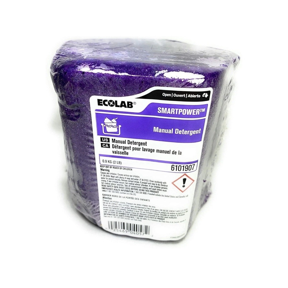 Lot‎ Of 3 Ecolab SMARTPOWER Manual Detergent - 6101907 (2lb. Each)
